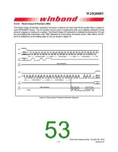 浏览型号W25Q80BV的Datasheet PDF文件第53页