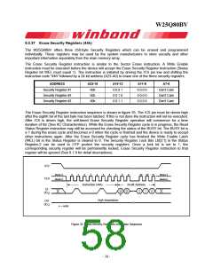 浏览型号W25Q80BV的Datasheet PDF文件第58页