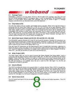 浏览型号W25Q80BV的Datasheet PDF文件第8页