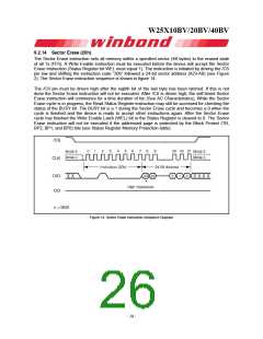 浏览型号W25X40BV的Datasheet PDF文件第26页