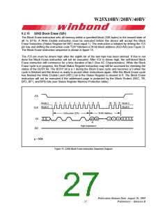 浏览型号W25X40BV的Datasheet PDF文件第27页