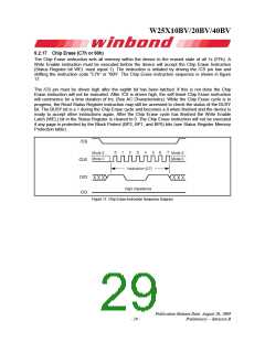 浏览型号W25X40BV的Datasheet PDF文件第29页