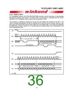 浏览型号W25X40BV的Datasheet PDF文件第36页