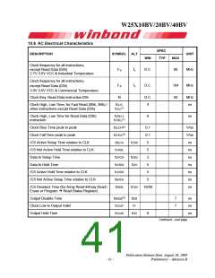 浏览型号W25X40BV的Datasheet PDF文件第41页