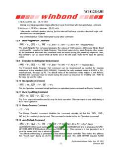 浏览型号W9412G6JH-5的Datasheet PDF文件第11页