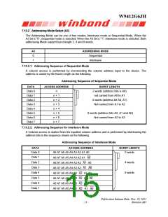 浏览型号W9412G6JH-5的Datasheet PDF文件第15页