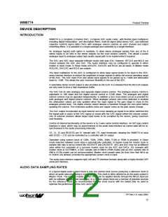浏览型号WM8774IFV的Datasheet PDF文件第12页
