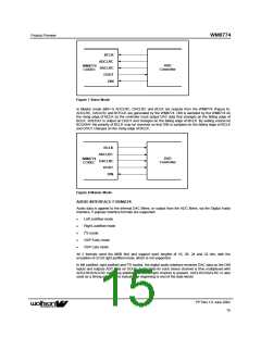 浏览型号WM8774IFV的Datasheet PDF文件第15页
