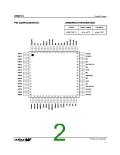 浏览型号WM8774IFV的Datasheet PDF文件第2页