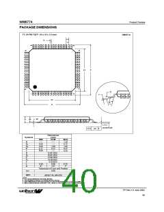浏览型号WM8774IFV的Datasheet PDF文件第40页
