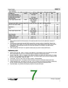 浏览型号WM8774IFV的Datasheet PDF文件第7页