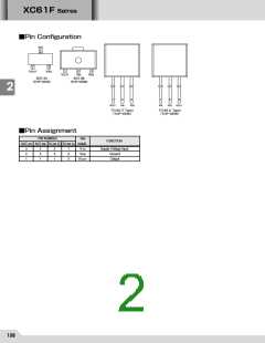 浏览型号XC61FN3812PR的Datasheet PDF文件第2页