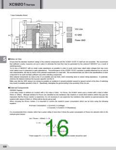 浏览型号XC9201C33AKR的Datasheet PDF文件第16页