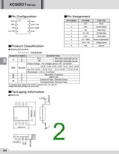 浏览型号XC9201C33AKR的Datasheet PDF文件第2页