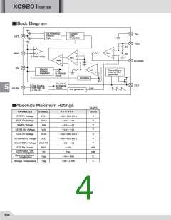 浏览型号XC9201C33AKR的Datasheet PDF文件第4页