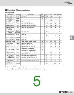 浏览型号XC9201C33AKR的Datasheet PDF文件第5页