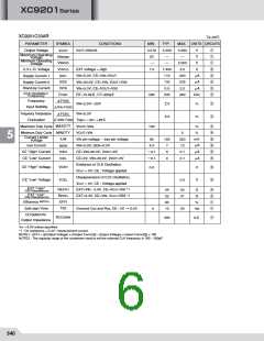 浏览型号XC9201C33AKR的Datasheet PDF文件第6页