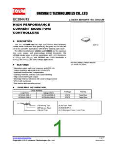 浏览型号UC2844的Datasheet PDF文件第1页