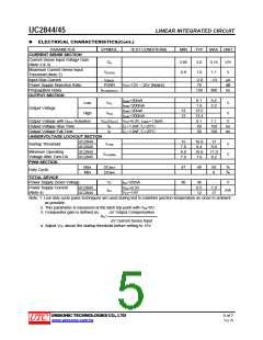 浏览型号UC2844的Datasheet PDF文件第5页