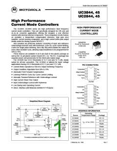 浏览型号UC2845N的Datasheet PDF文件第1页