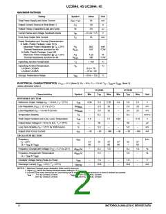 浏览型号UC2845N的Datasheet PDF文件第2页