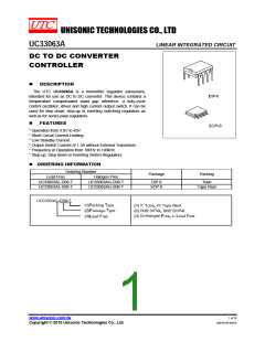 浏览型号UC33063AG-S08-T的Datasheet PDF文件第1页