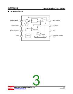浏览型号UC33063AG-S08-T的Datasheet PDF文件第3页