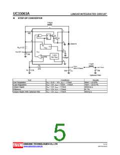 浏览型号UC33063AG-S08-T的Datasheet PDF文件第5页