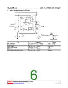 浏览型号UC33063AG-S08-T的Datasheet PDF文件第6页