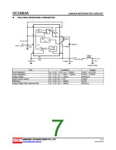 浏览型号UC33063AG-S08-T的Datasheet PDF文件第7页