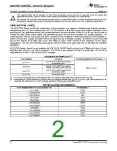 浏览型号UCC27525的Datasheet PDF文件第2页