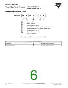 浏览型号UFB200FA40的Datasheet PDF文件第6页