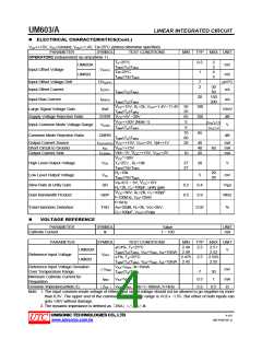 浏览型号UM603/A的Datasheet PDF文件第4页