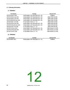 浏览型号UPD703133AY的Datasheet PDF文件第12页