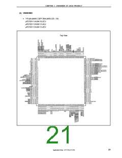 浏览型号UPD703133AY的Datasheet PDF文件第21页