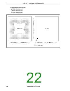 浏览型号UPD703133AY的Datasheet PDF文件第22页