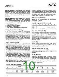 浏览型号UPD7201AC的Datasheet PDF文件第10页