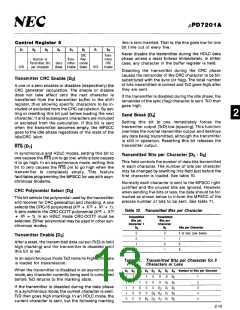 浏览型号UPD7201AC的Datasheet PDF文件第13页