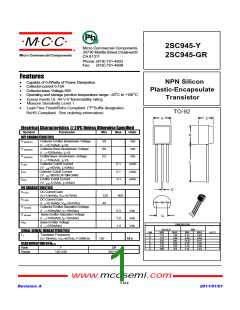 浏览型号2SC945-Y的Datasheet PDF文件第1页