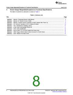 浏览型号TMS320F28232DSC的Datasheet PDF文件第8页