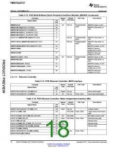 浏览型号TMS570LS3137的Datasheet PDF文件第18页