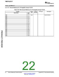 浏览型号TMS570LS3137的Datasheet PDF文件第22页
