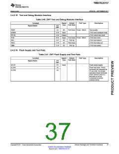浏览型号TMS570LS3137的Datasheet PDF文件第37页