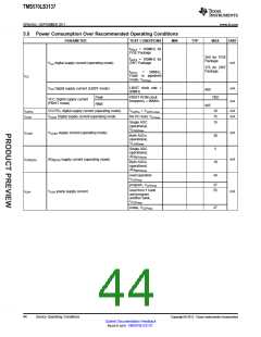 浏览型号TMS570LS3137的Datasheet PDF文件第44页