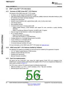 浏览型号TMS570LS3137的Datasheet PDF文件第56页