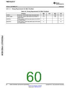 浏览型号TMS570LS3137的Datasheet PDF文件第60页