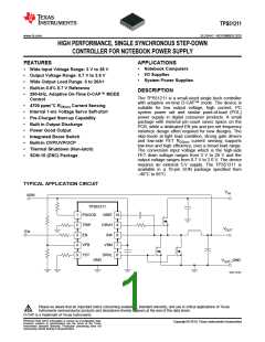 浏览型号TPS51211DSCR的Datasheet PDF文件第1页