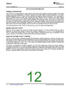 浏览型号TPS51211DSCR的Datasheet PDF文件第12页