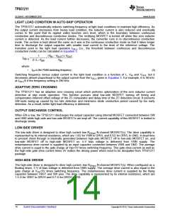 浏览型号TPS51211DSCR的Datasheet PDF文件第14页