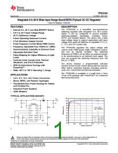 浏览型号TPS55340的Datasheet PDF文件第1页